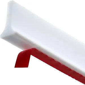 GenericBrands Collapsible Shower Threshold Water Dam, Flood Shower Water Barrier for Retention System Keeps Dry And Wet Separation 96Inch