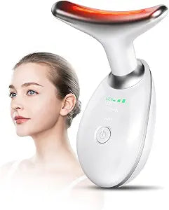 Oriflame Neck and Face Massager, Face Roller, Face Sculpting Skin Care Tool, Improve, Firm, Tightening and Smooth 3 Modes, White