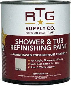 RTG Supply Co. Shower & Tub Refinishing Paint (Cream)
