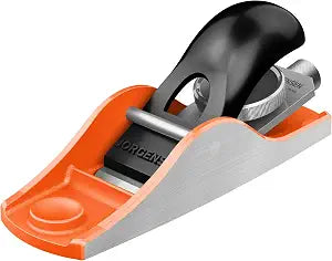 JORGENSEN No.102 Wood Planer, Low Angle Block Plane for Woodworking