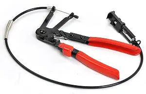 24" Flexible Hose Clamp Pliers Locking Tool Fuel Oil Water 2FT Long Reach