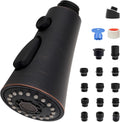 Universal Kitchen Sink Faucet Sprayer Head Nozzle 3-Mode, Oil Rubbed Bronze