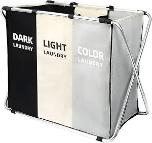 180L Large Laundry Basket, Freestanding Laundry Hamper, Collapsible Tall Clothes Hamper with Handles for Dirty Clothes in the Dorm & Family Closet Storage Container and Organizer (1-Pack)