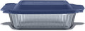 Pyrex Colors Tinted (8x8) Glass Baking Dish with BPA-Free Lid, Oblong