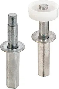 Prime-Line N 7263 Bi-Fold Door Top Pivot and Guide Set, 7/16 In. Steel Housing (2 Pack)