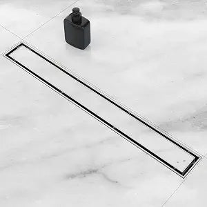 Tile Insert Linear Shower Drain 28 Inch, Stainless Steel Shower Floor Drain