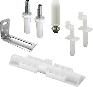 Prime-Line N 6992 Bi-Fold Door Bottom Pivot and Bracket (Single Pack)
