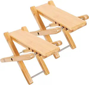 Squatting Toilet Stool 2 Pcs Folding Non-Slip