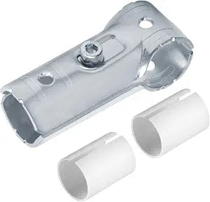 20 Sets T Pipe Connector Tee Clamp Fittings, Fits 3/4" EMT Conduit