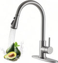 VAPSINT Kitchen Faucet with Pull Down Sprayer, Kitchen Sink Faucet