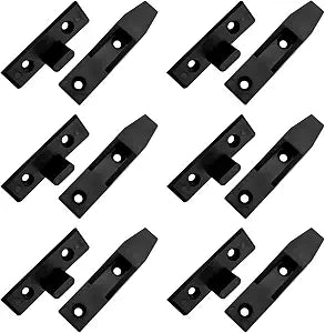 12 Set False Front Cabinet Clips Adjustable l Bracket Keku Clips