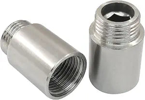 2 Pack 30mm Stainless Steel Shower Head Extension