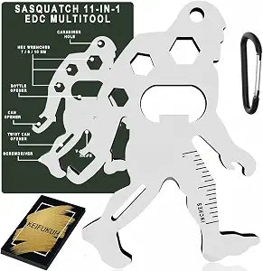 Funny Sasquatch Gifts for Men - Stocking Stuffers for Men, Unique Christmas White Elephant Secret Santa Gift Ideas for Guys, Cool EDC Multitools Birthday Easter Fathers Day Valentine Gifts for Him