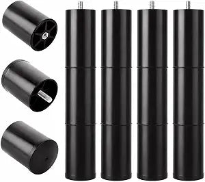 Bed Support Legs, 4PCS Three-Section ABS, 8.7inch
