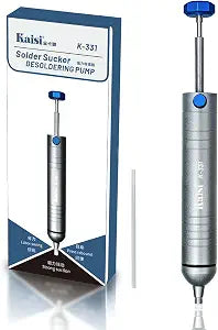 Kaisi Solder Sucker No Clog Desoldering Pump with Powerful Vacuum Suction