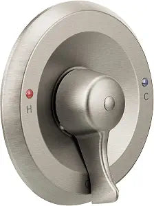 Moen M-Dura Posi-Temp Shower Trim Kit, Commercial 7-Inch Classic Shower Valve Control Trim Kit, Valve Required (Sold Separately), Brushed Nickel, T8370CBN