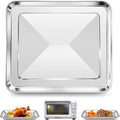 GCQ 11.77" x 11.77" Toaster Oven Baking Pan for Breville Smart Oven BOV800XL, Smart Oven Plus BOV810BSS, Smart Oven Pro BOV845BSS, Smart Oven Air BOV900BSS for Ninja SP100 SP101 SP201 Air Fry Oven