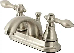 Kingston KB2608ACL 4" Centerset Bathroom Faucet, Brushed Nickel