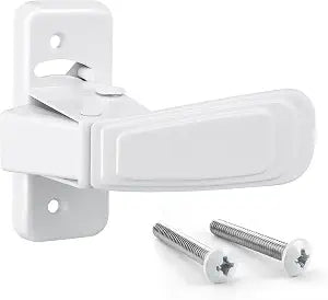 Screen Door Latch Replacement Kit, for Non-spring Loaded Strike, White
