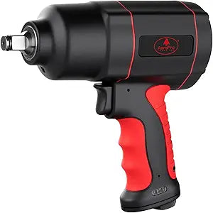 AEROPRO TOOLS 1/2-Inch Air Impact Wrench, Twin Hammer Pneumatic Impact Gun
