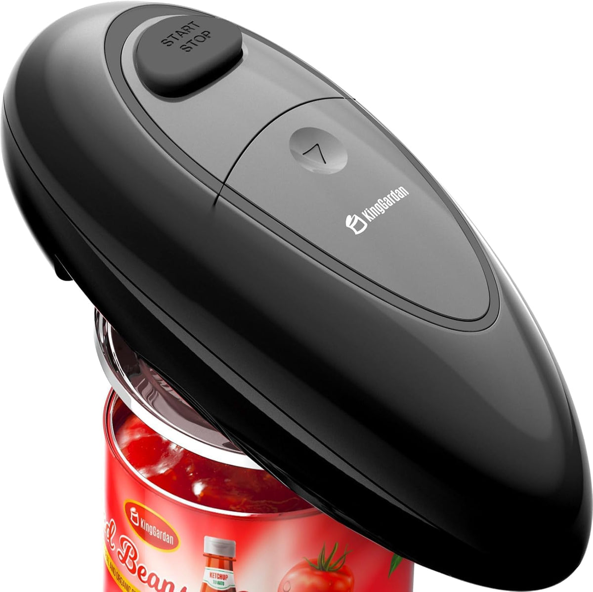 Electric Can Opener, One-Touch Automatic, Smooth Edge, Seniors