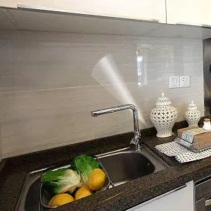 Clear Contact Paper Oil Proof Waterproof Wallpaper for Kitchen Backsplash
