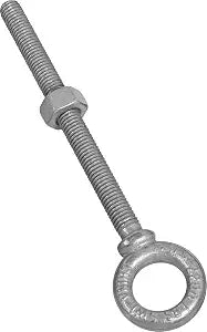 National Hardware Eye Bolt N245-167, 1/2 in x 6 in, Galvanized Forged Steel