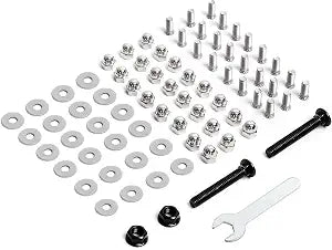 Vankey Band & Hinge Hardware Kit for Large Big Size Green Egg, Replacement Hinge Bolts & Full Metal Parts, Hardware Pack for Big Large Green Egg Band and Hinges Assembly24