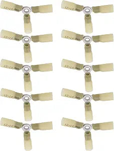 10pcs 12-10awg 3 Way Wire Connector Heavy Duty Heat Shrink Butt Terminals for Marine Automotive Cable Wiring