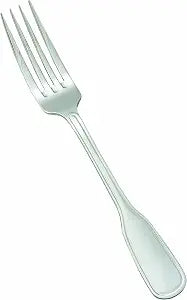 Winco 12-Piece Oxford European Table Fork Set, 18-8 Stainless Steel