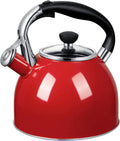 Rorence Whistling Tea Kettle for Stove Top, 2.5QT Stainless Steel Tea Pot