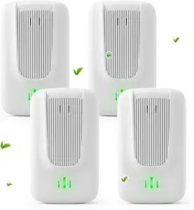 Upgraded Plug in Air Purifier Negative Ion Generator for Home 4 Pack