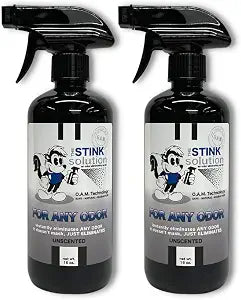 The Stink Solution Unscented Odor Eliminator Spray, 2 Pack, 16 oz