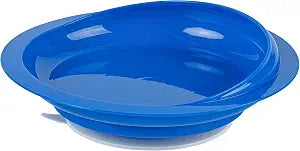 Restaurantware Plate 20 Pack 9 Inch Non-Skid Suction Spill Proof Self Feeding Adaptive Scoop Plate Round Plastic Mealtime Assistance Dining Aid