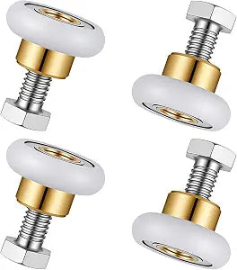 4 PCS Shower Door Rollers Runners Wheels Replacement