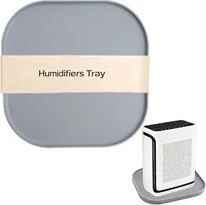 Silicone Humidifiers Tray for LEVOIT, Dreo, Homvana, ASAKUKI Humidifiers - Leak-Proof & Moisture-Proof Design, Floor Drying Function to Protect Floor Surface