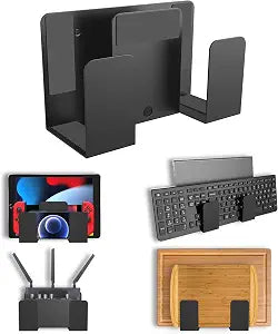 Universal Wall Mount for Laptop/Keyboard/Tablet, Black