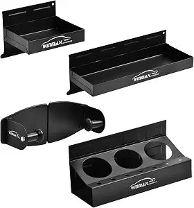 4pc Magnetic Toolbox Tray Set Tool Box Cabinet Side Shelf Storage Van Workshop