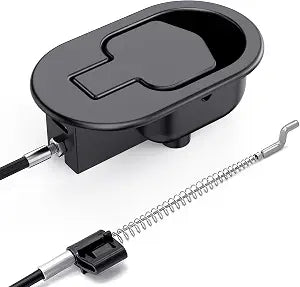 Recliner Replacement Parts(1 Sets), Recliner Cable Replacement Parts with Metal Release Pull Handle fits Ashley and Most Recliner Sofa, Exposed Cable Length 5.12Inch