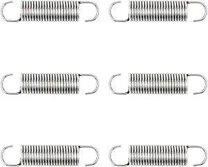 3 in Furniture Tension Springs for Recliner Sofa, 6 Pack