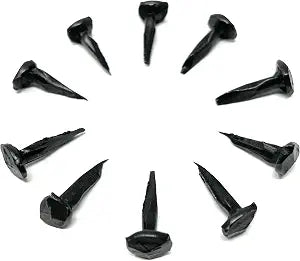 Metal Magery 5/8" Wrought Head Nails Decorative Antique Rose Head Nail QTY: 50