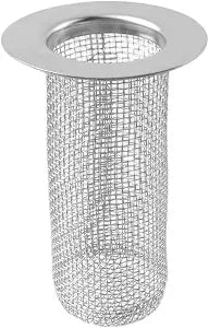 2pcs Stainless Steel Sink Drain Strainers for 1.5"-1.8" Hole