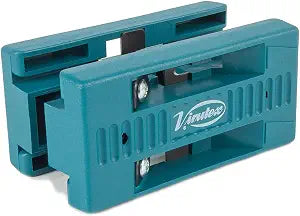 Virutex AU93 Edge Banding Trimmer, Double Edge Trimmer & Scraper for PVC, ABS, Melamine and Veneer, Manual Laminate Edge Trimming Tool, Cuts Both Sides Simultaneously, Up to 40 mm