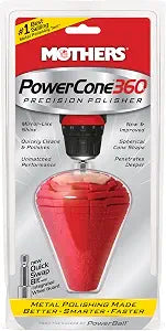Mothers PowerCone 360, Polishing Tool with Quick Swap Bit (05146)