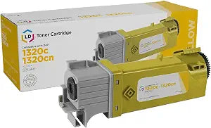 LD Products Toner Cartridge Replacement Compatible with for Dell 310-9062 KU054 High Yield (Yellow) Compatible with the Following Printer Model Dell Color Laser 1320