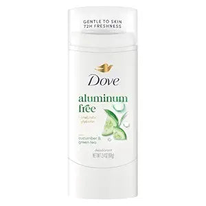 Dove Deodorant Stick Cucumber & Green Tea Aluminum Free 2.4 Oz