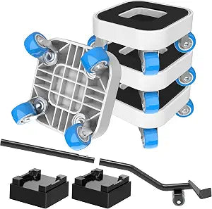 New Upgrade Furniture Sliders - Furniture Movers with Wheels & Groove