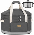 DEEGO Layer Insulated Travel Slow Cooker Carrier Bag for Crock-Pot to go