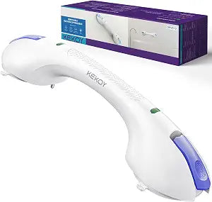 KEKOY 17.5 in 1 Pack Suction Grab Bars Bathtubs and Showers with Indicator