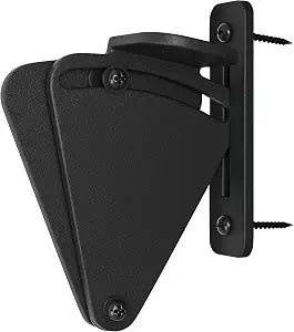 WINSOON Barn Door Lock Hardware Black Steel